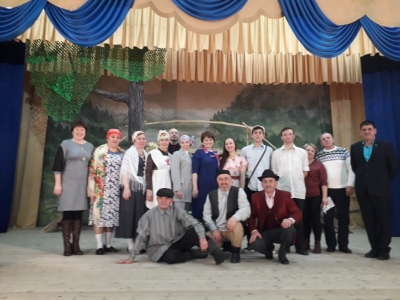 М.Карим "Айгөл иле" 2019 год. Лауреат 1-степени районного конкурса театральных коллективов.